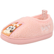 Bluey Pink Borg Slippers Pink GSS30337