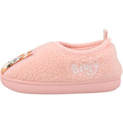 Bluey Pink Borg Slippers Pink GSS30337