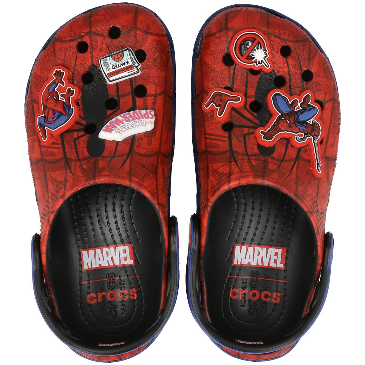 Crocs Kids Spider-Man Web Classic Clog K Red 21140990H