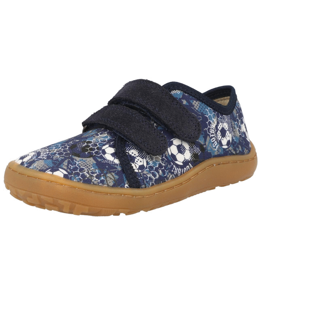 Froddo Barefoot Canvas Blue Football G17004407