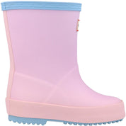 Hunter Kids First Unicorn Print Boot Blue Frost/Parfait Pink HFRK0008261FF