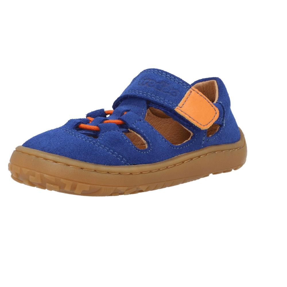 Froddo Barefoot Alex Elastic Sandal Blue Electric G31502901