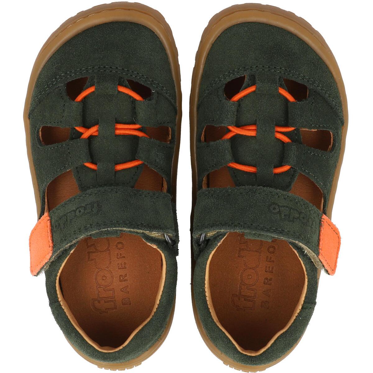 Froddo Barefoot Alex Elastic Sandal Dark Green G31502904