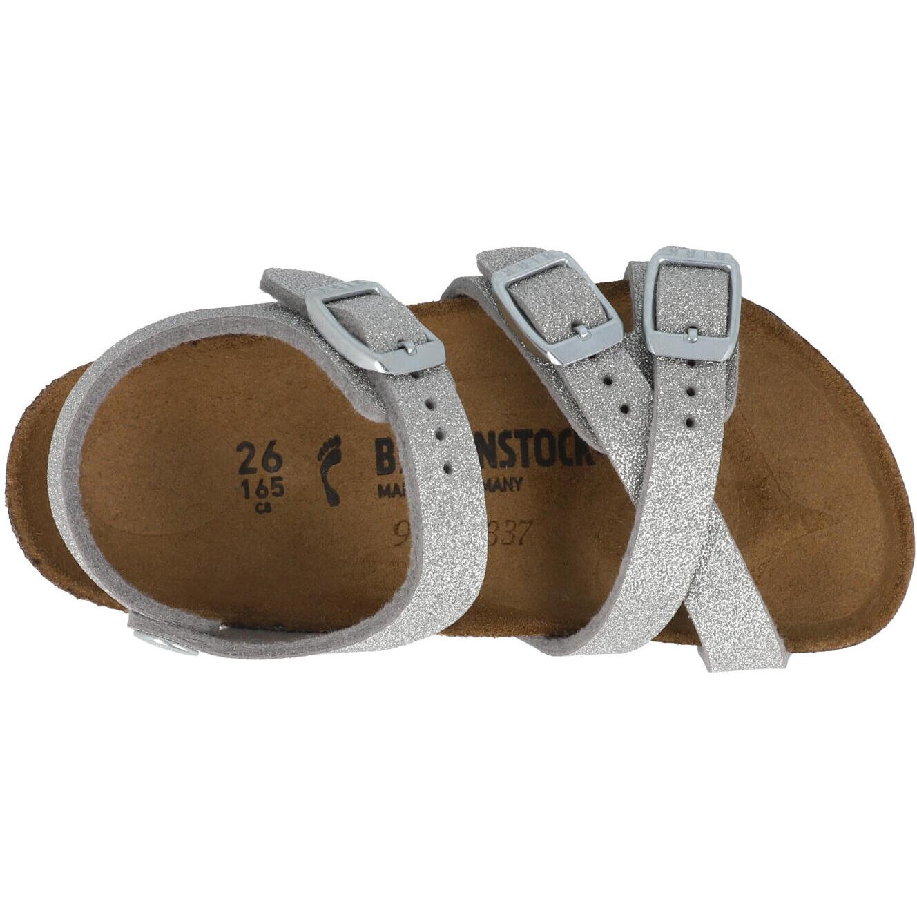 Birkenstock Kumba Kids Shiny Glitter Silver 1030536
