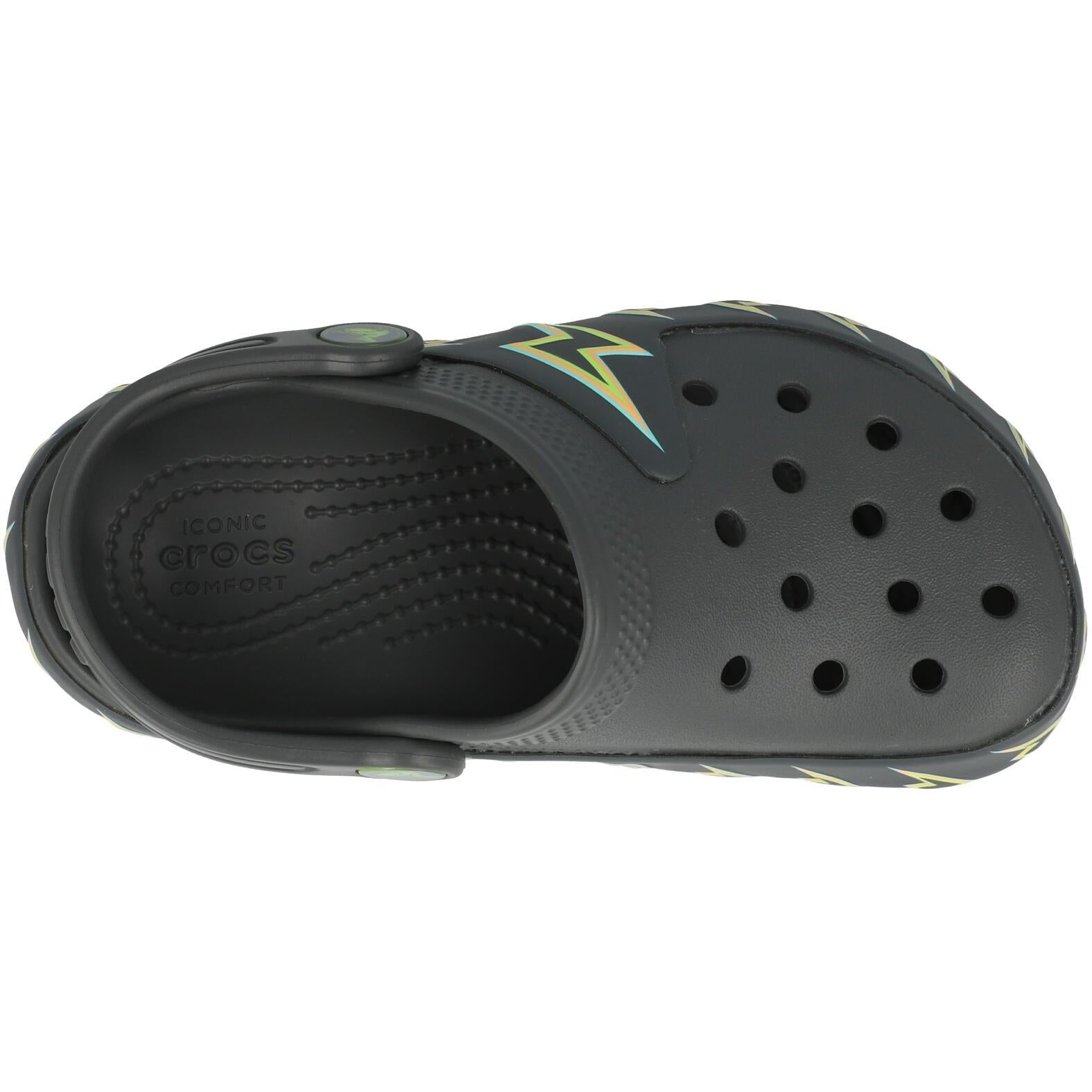 Crocs Kids Classic Bolt Lights Clog K Carbon 2131850YK