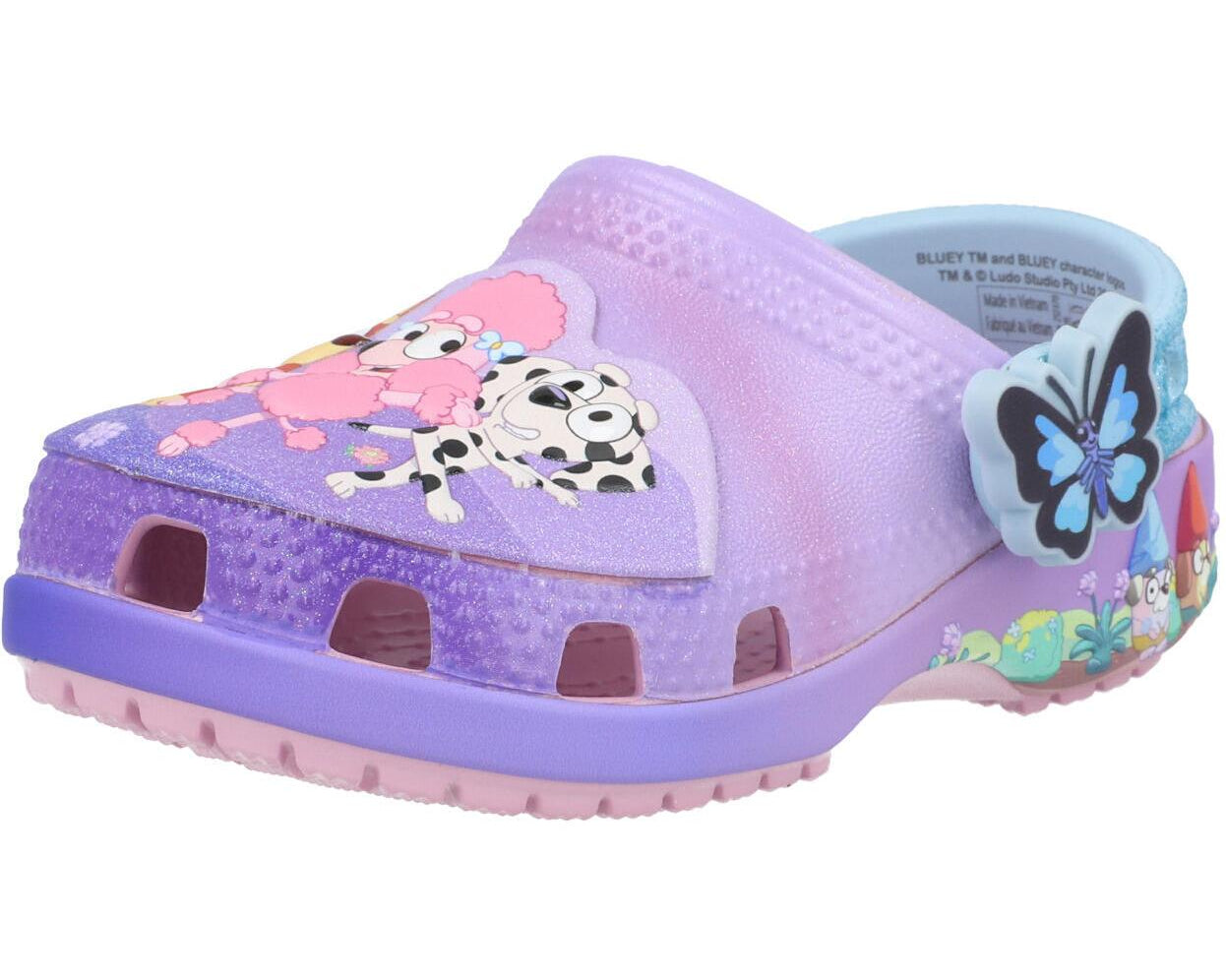 Crocs Kids Bluey Multi Pink Classic Clog T Multi 21237090H