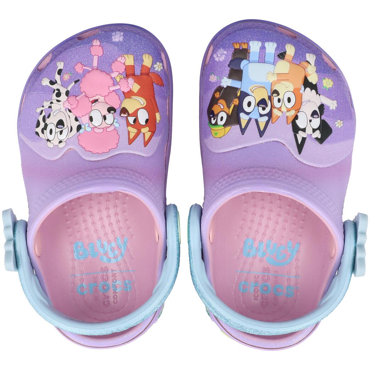 Crocs Kids Bluey Multi Pink Classic Clog T Multi 21237090H