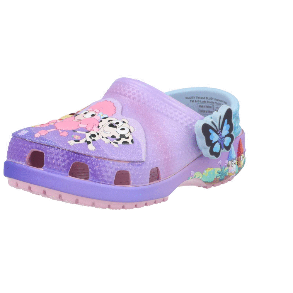 Crocs Kids Bluey Multi Pink Classic Clog T Multi 21237090H