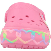 Crocs Kids Classic Heart Lights Clog K Pink Lemonade 213183669