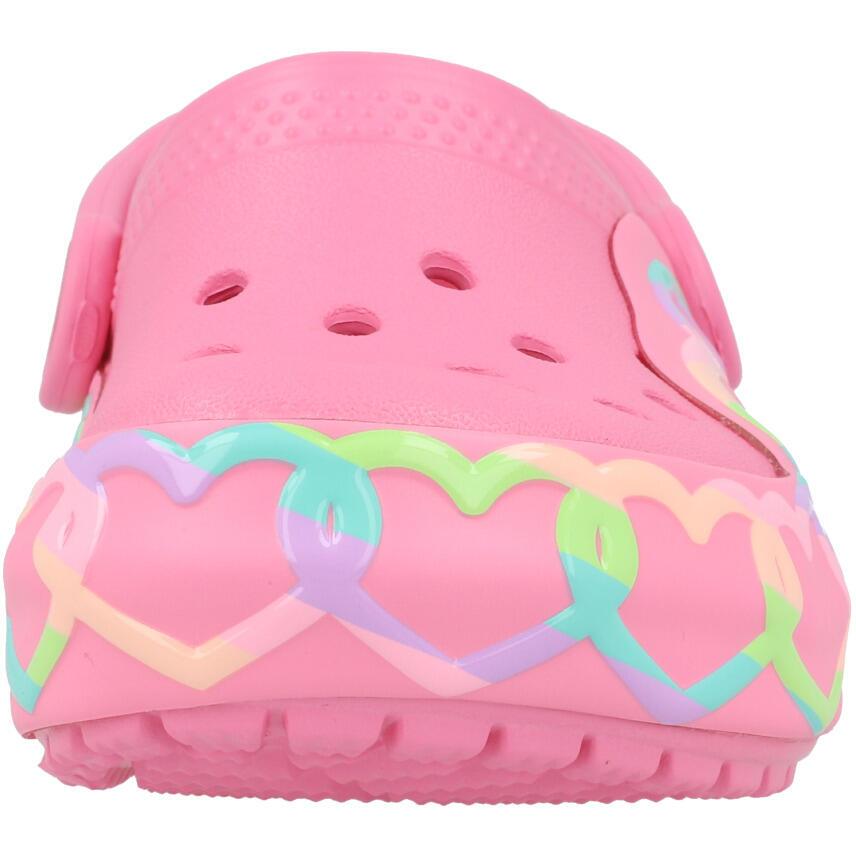 Crocs Kids Classic Heart Lights Clog T Pink Lemonade 213184669