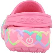 Crocs Kids Classic Heart Lights Clog T Pink Lemonade 213184669