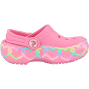 Crocs Kids Classic Heart Lights Clog T Pink Lemonade 213184669